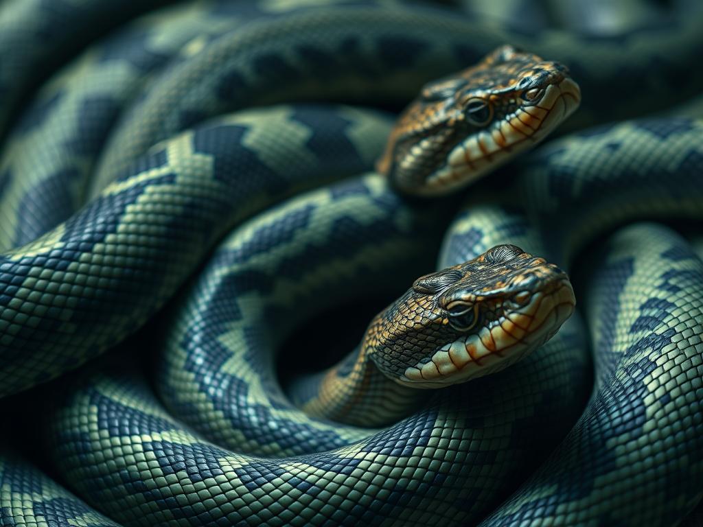 Patrones tripofóbicos en animales peligrosos: La fascinación y el miedo detrás de las serpientes y más